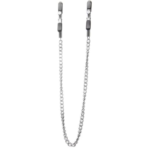 Ouch! Pinzas para pezones ajustables - Plateado