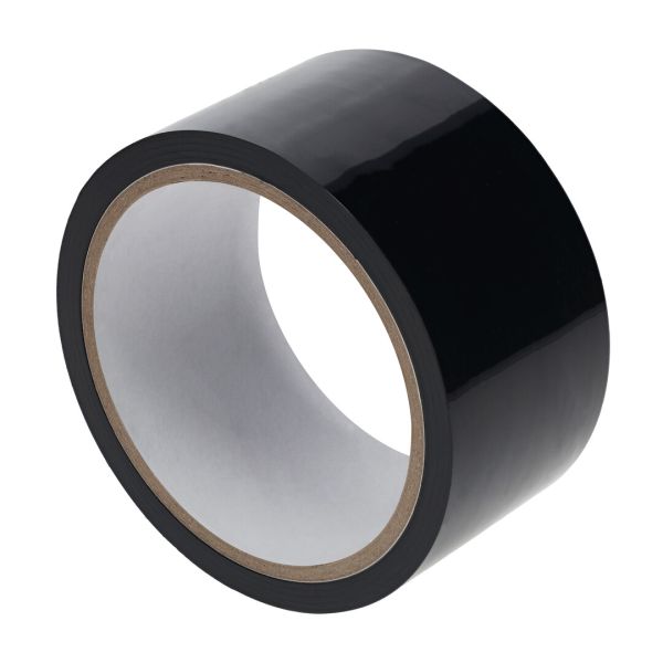 Ouch! Cinta de PVC no adhesiva - 20 m - Negro