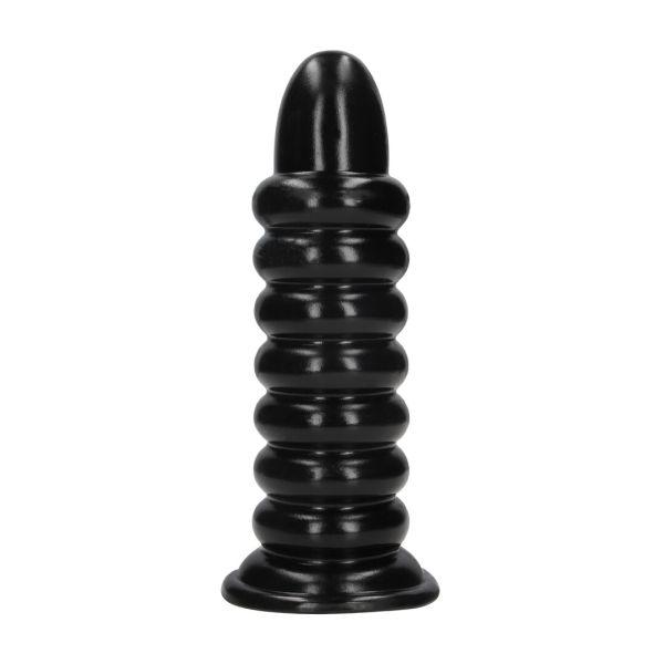 Ouch! Spiral Force - Plug anal - 990 g / 23,5 cm - Negro