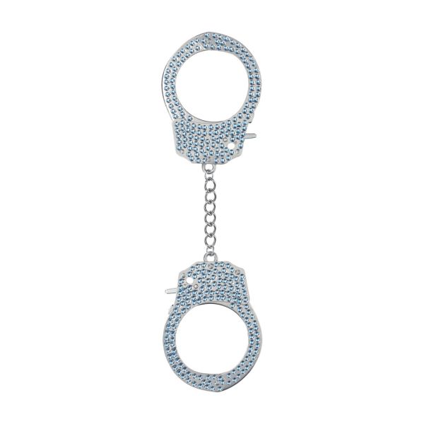 Ouch! Heavy-Duty Diamond Esposas - Azul