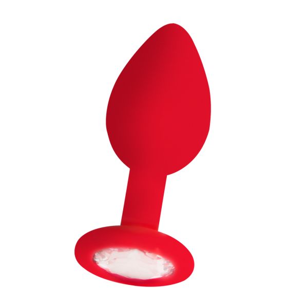 Ouch! Diamond - Plug anal - Estándar - Rojo