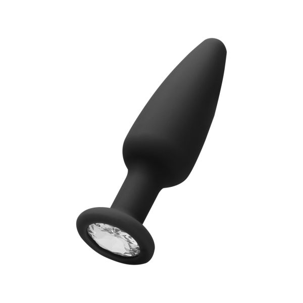 Ouch! Plug anal cónico con diamante