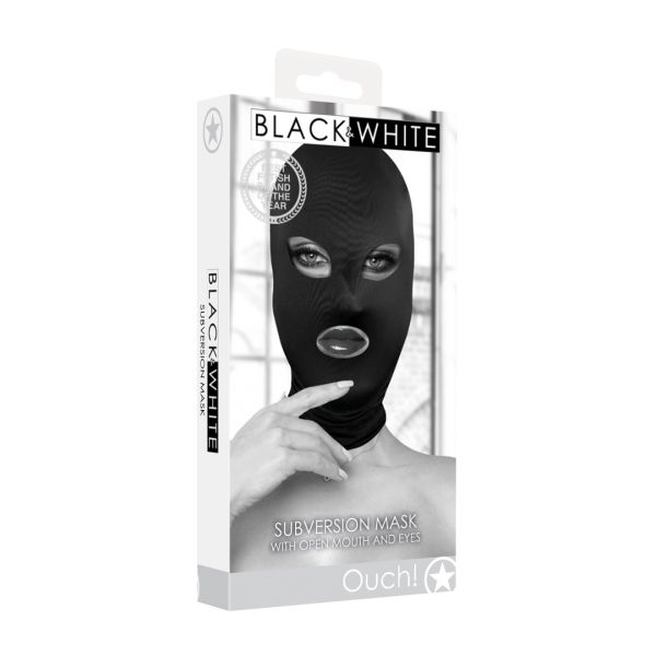 Ouch! Máscara Subversion - Negro
