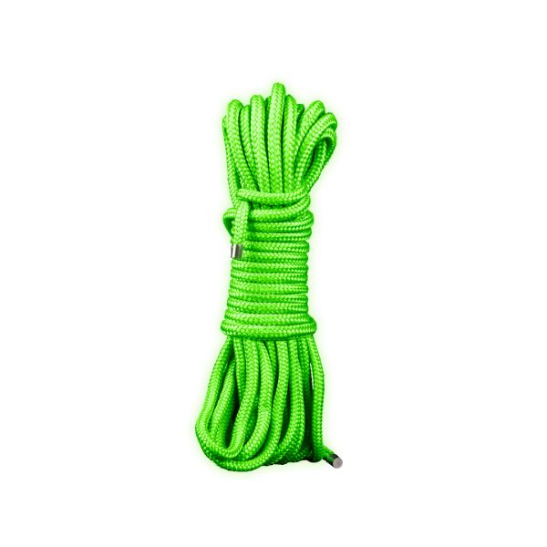 Ouch! Cuerda bondage - Fluorescente - 10 m