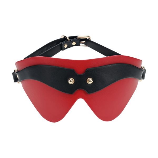 Ouch! Milan Collection - Antifaz - Negro/Rojo