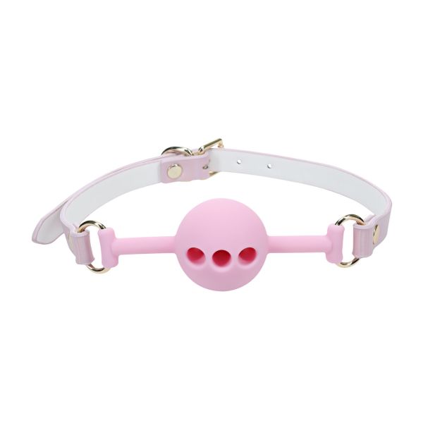 Ouch! Paris Collection - Mordaza de bola de silicona - Rosa