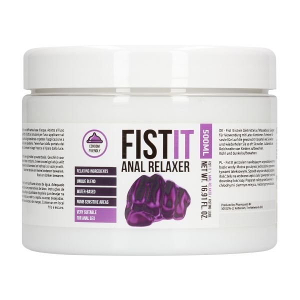 Fist It Anal Relaxer - 500 ml - Transparente