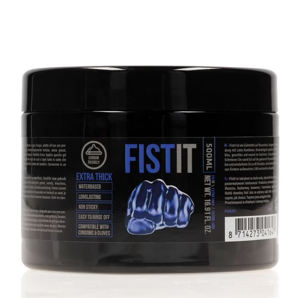 Fist It Lubricante extra espeso - 500 ml - Negro