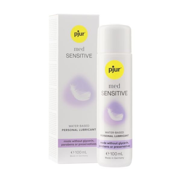 Pjur Med Sensitive - Lubricante base agua sin conservantes - 100 ml