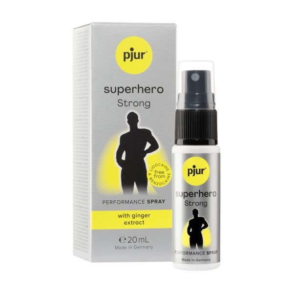 Pjur Superhero Strong - Spray retardante para hombre - 20 ml