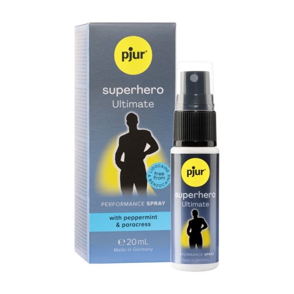 Pjur Superhero Ultimate - Spray retardante para hombre - 20 ml