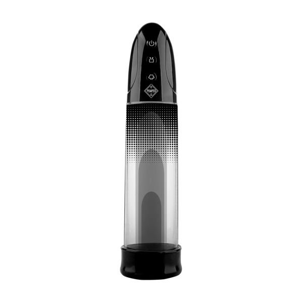 Pumped Automatic Luv - Bomba de pene automática recargable - Negro