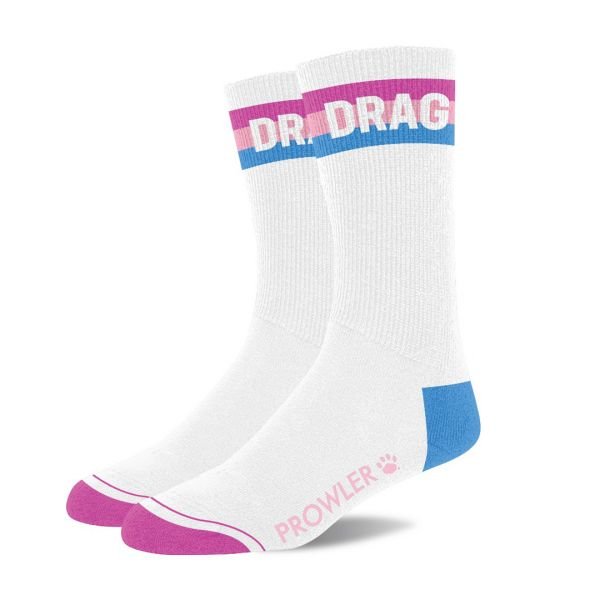Prowler Calcetines Drag - Blanco/Rosa/Azul