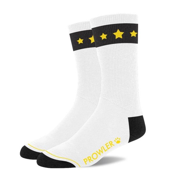 Prowler Calcetines Gold Star - Blanco/Negro/Dorado