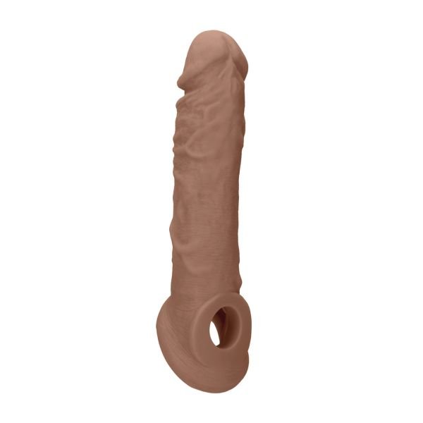 RealRock Funda para el pene - 20 cm - Marrón
