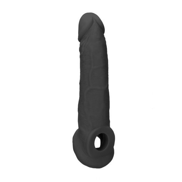 RealRock Funda para el pene - 23 cm - Negro