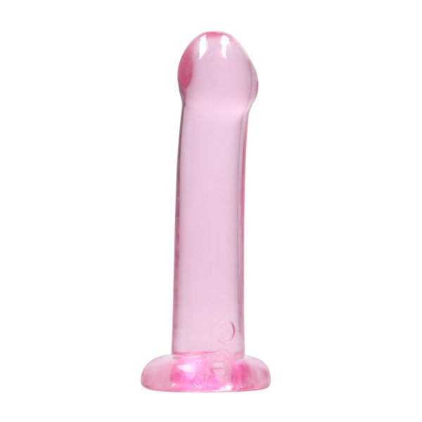 RealRock Dildo no realista con ventosa - 17 cm - Rosa