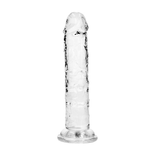 RealRock Dildo realista - 12,7 cm - Transparente