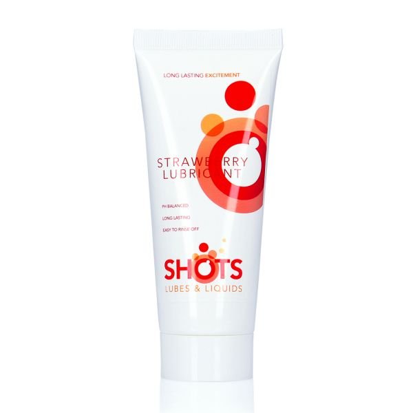 Shots Lubes & Liquids Lubricante - Fresa - 100 ml