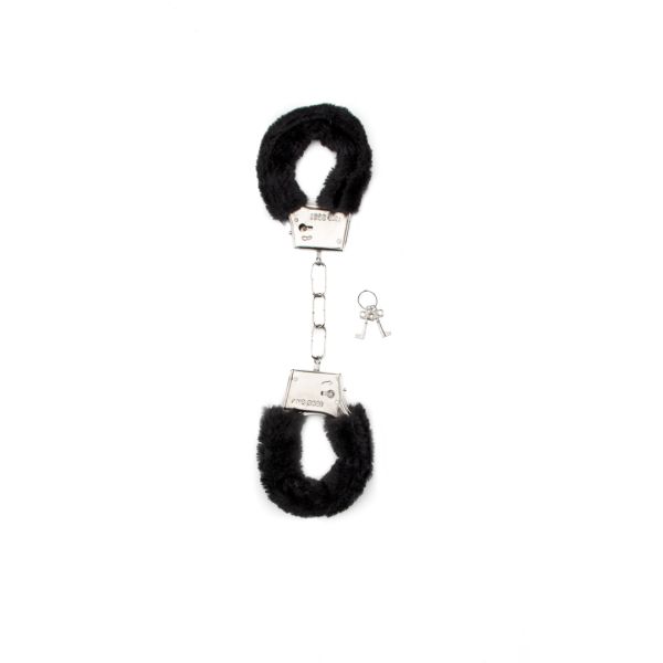Shots Toys Esposas con pelo - Negro