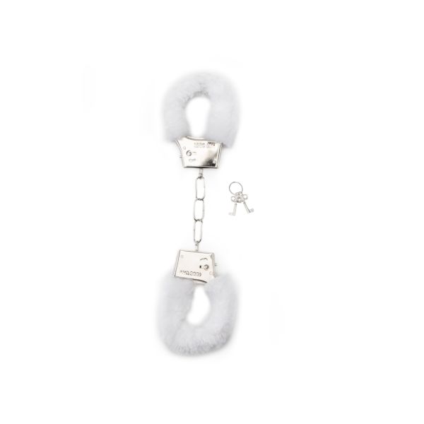 Shots Toys Esposas con pelo - Blanco
