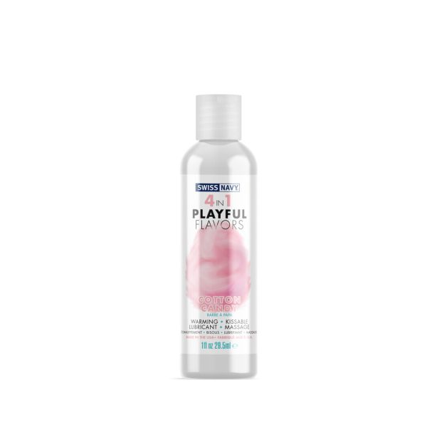 Swiss Navy 4 en 1 Playful Flavors Algodón de azúcar - 30 ml