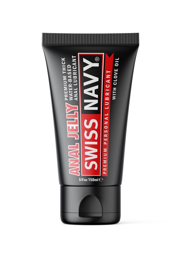 Swiss Navy Anal Jelly Lubricante base agua espeso premium - 150 ml