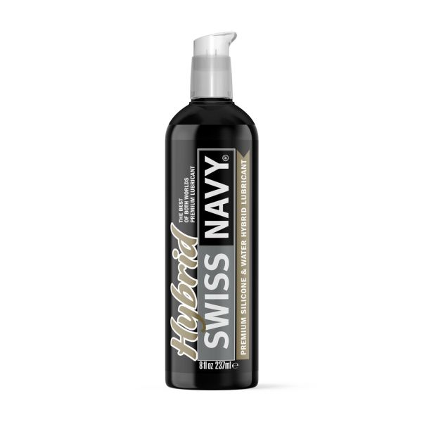 Swiss Navy Lubricante híbrido de silicona y base agua - 237 ml