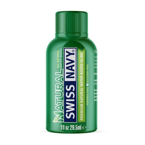 Swiss Navy Lubricante Base de Agua Natural - 30 ml