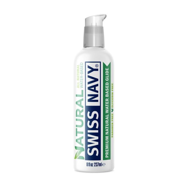 Swiss Navy Natural Lubricante base de agua - 237 ml