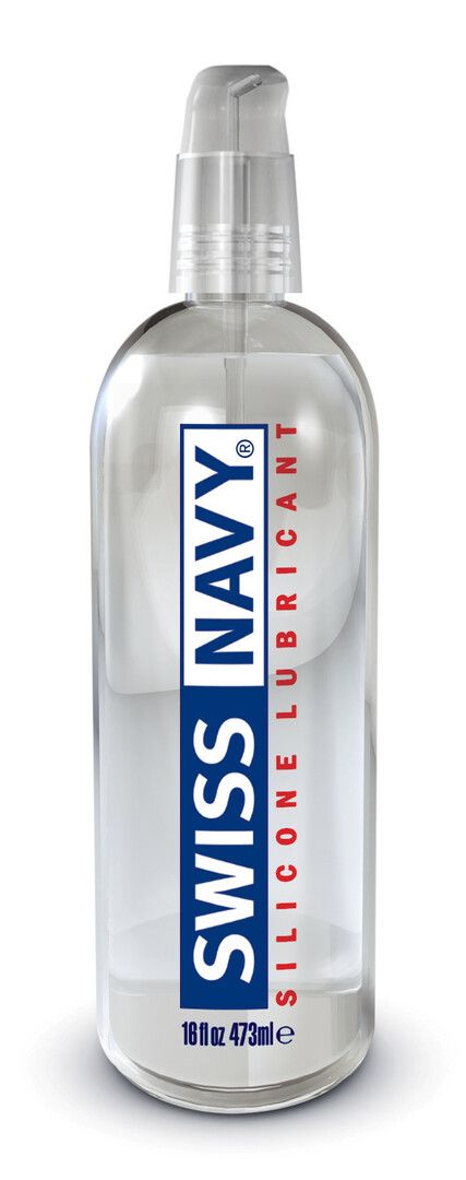 Swiss Navy Lubricante Base Silicona - 473 ml