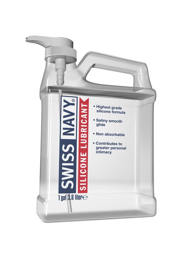 Swiss Navy - Lubricante base silicona 3800 ml