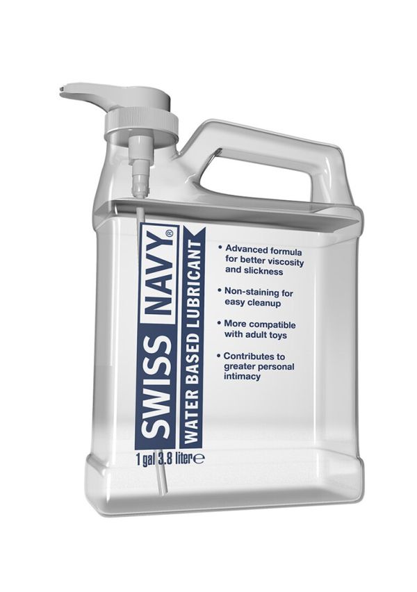 Swiss Navy Lubricante base agua - 3800 ml