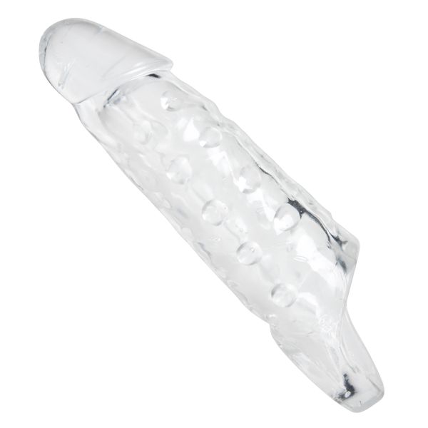 XR Brands Funda de pene realista transparente