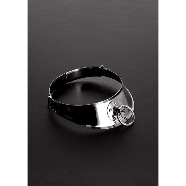 Collar de acero para hombre con cierre - 38 cm