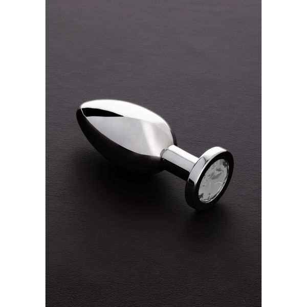 Steel by Shots Plug anal de acero con gema - Grande
