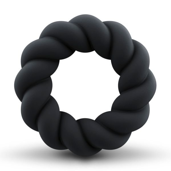 Rocks-Off Twist - Cockring sin vibración - Negro