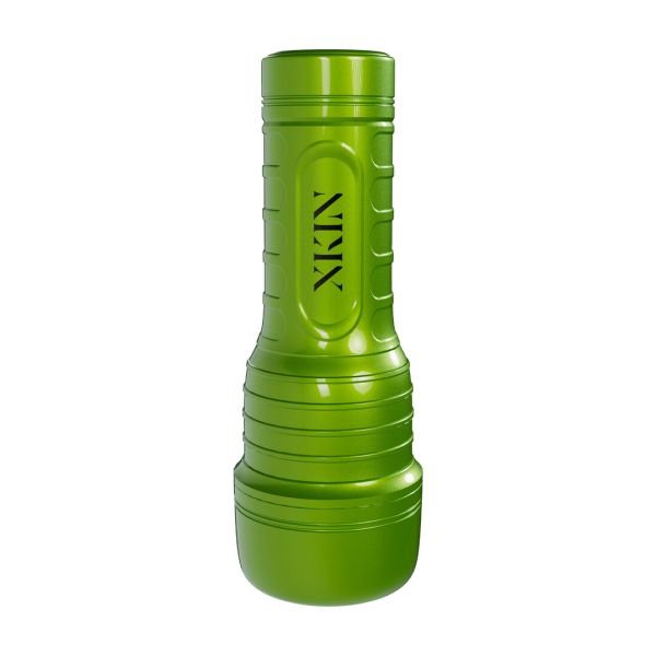 XKIN Metallix - Lipsy Jade - Masturbador linterna - Boca - 570g - Verde/Color carne