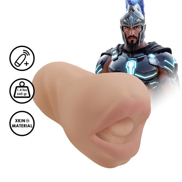 XKIN Superheroes King Slayer Masturbador vibrador - Beige
