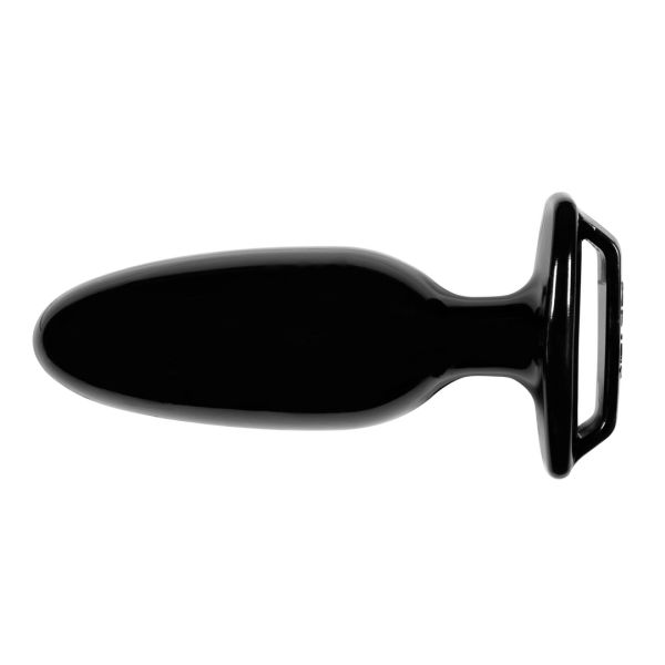 PerfectFitBrand Finger Grip Plug #3 - Plug anal con agarre para dedos - Negro