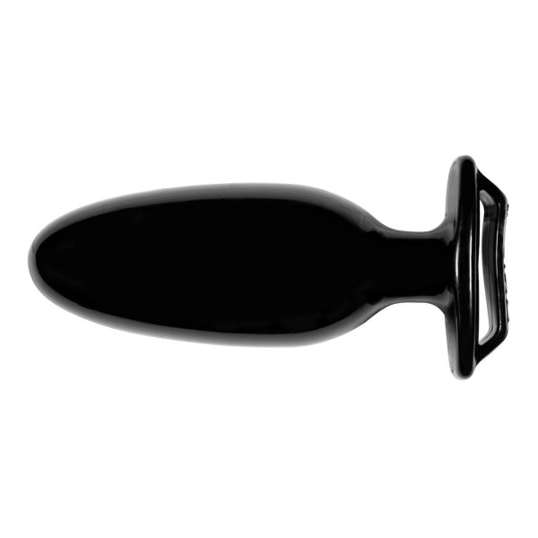 PerfectFitBrand Finger Grip Plug #4 - Plug anal con agarre para los dedos - Negro