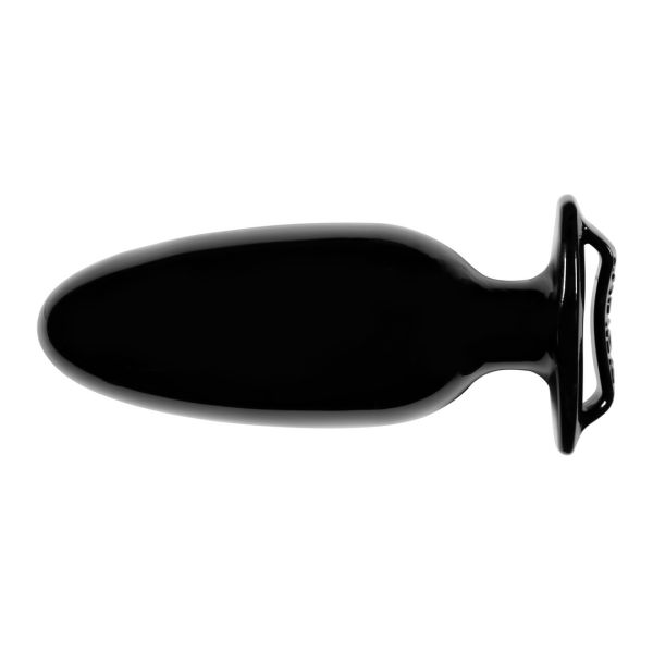 PerfectFitBrand Finger Grip Plug #5 - Plug anal con agarre para dedos - Negro