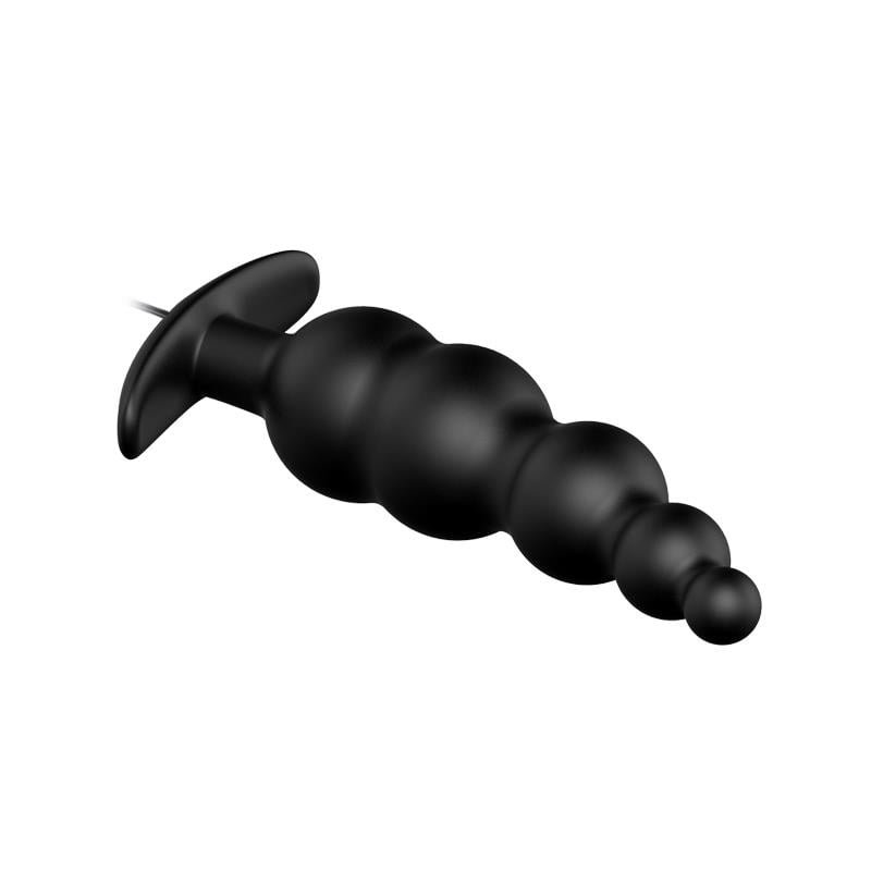 butt plug bubbles vibrator black