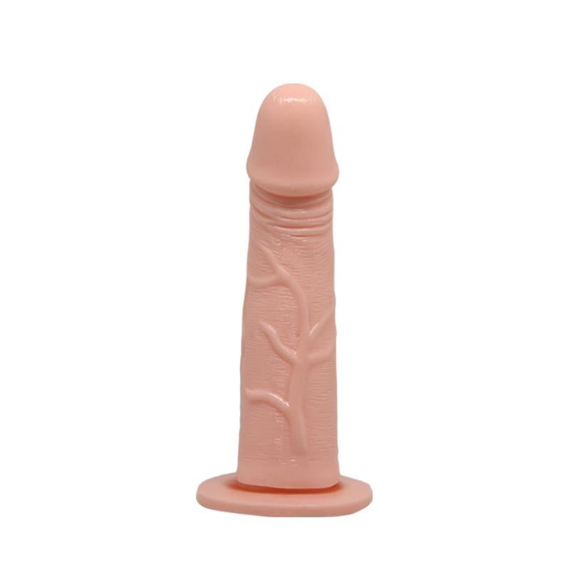 Baile Strap-on with Vibrating Dildo Flesh 15cm