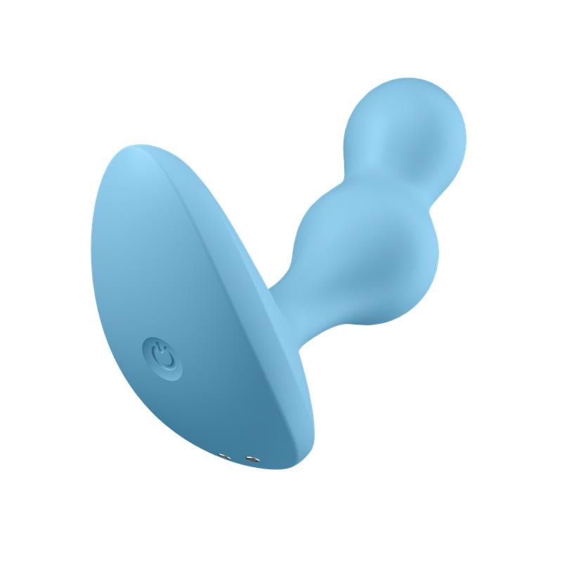 Tapón/Buttplug Vibración Azul