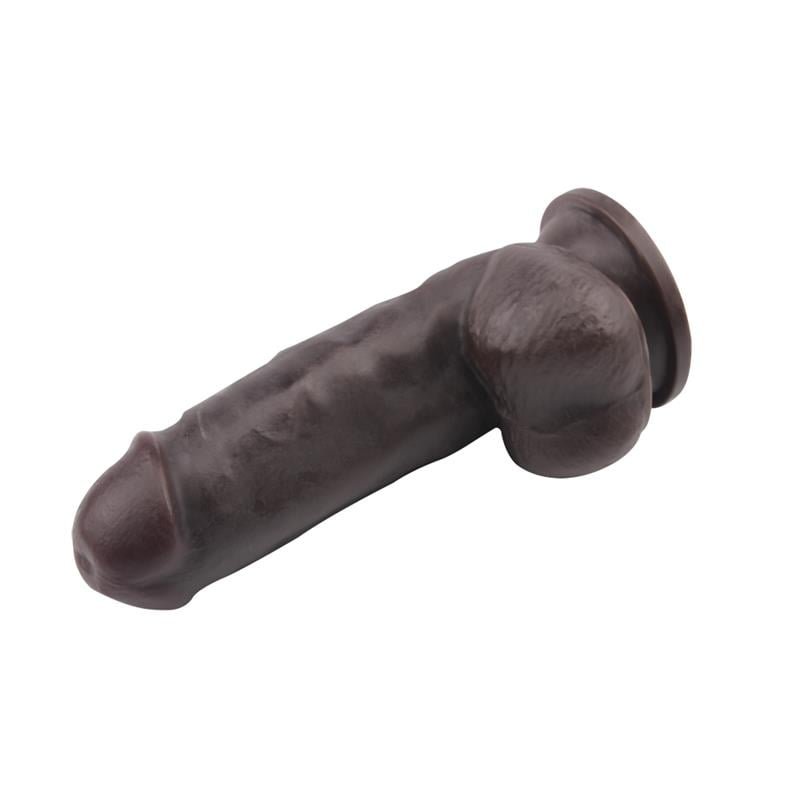 Dildo Dual Density Fashion Dude 17.5 x 4.9cm Brown