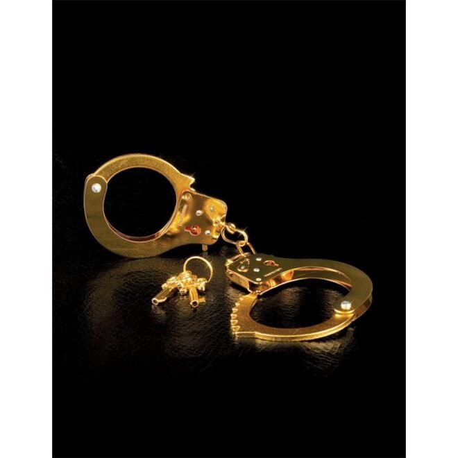 Gold Metal Cuffs Gold