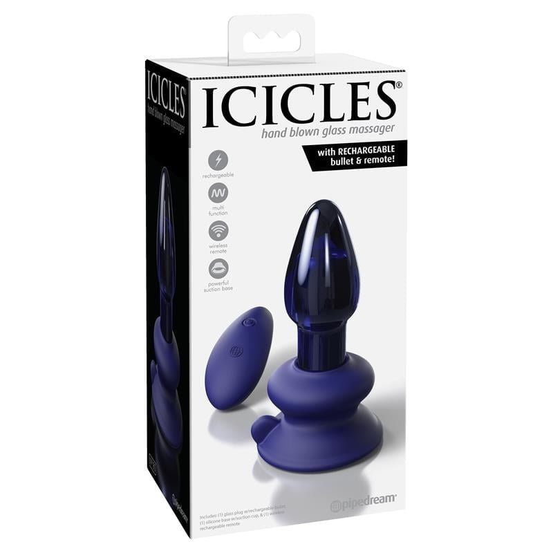 Tapón/Buttplug Icicles No. 85 Vibra