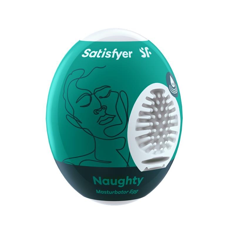 Masturbator Egg Single Naughty Hydro-Active