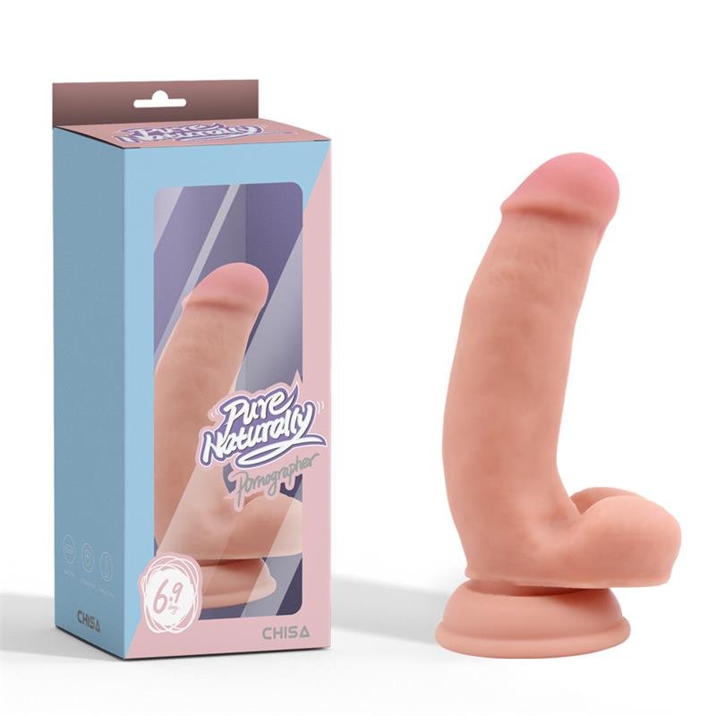 Pornographer Realistic Dildo 17.6cm